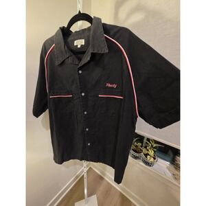 Vintage Hilton Bowling Shirt‎ "Rusty" Rockabilly Camp L USA